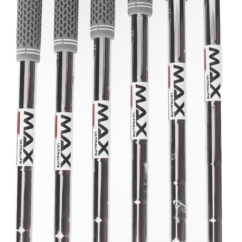 Wilson Dynapower Steel Mens Left Hand Irons 5-PW Standard Regular - KBS Ultralite