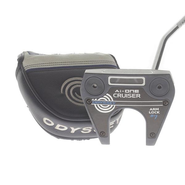 Odyssey Ai-One Cruiser AL #7 Mens Right Hand Putter 42" Mallet Odyssey Stroke Lab 140 - Odyssey Arm Lock
