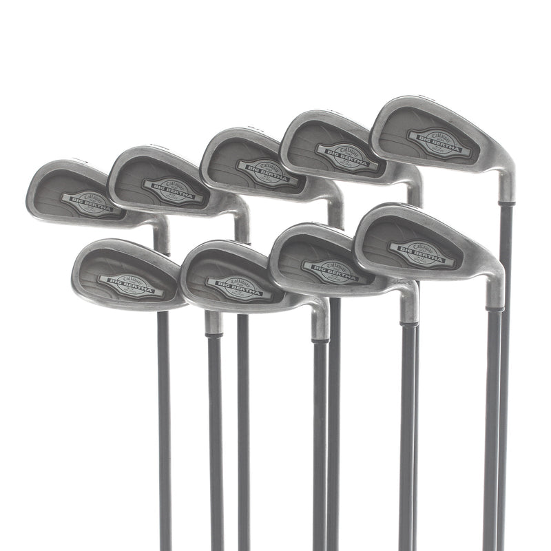 Callaway Big Bertha X-12 Graphite Mens Right Hand Irons 3-SW Regular - Callaway