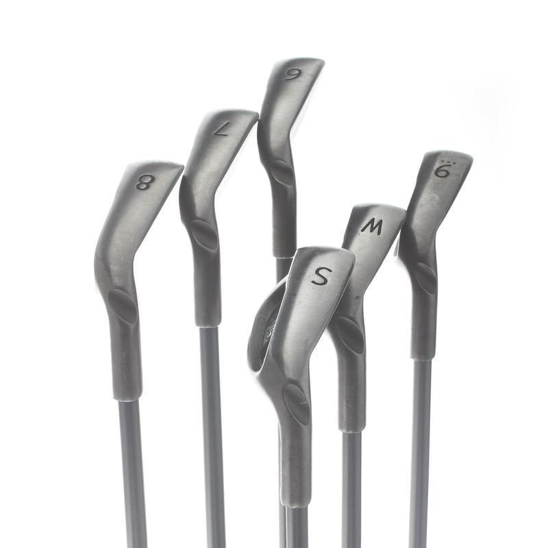 Ping G30 Graphite Mens Right Hand Irons 6-SW Green Dot 2.25* Upright Senior - Ping TFC 419