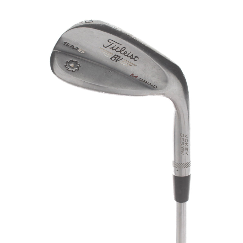 Titleist BV SM6 Steel Mens Right Hand Lob Wedge 60* 8 Bounce M Grind Stiff - Dynamic Gold S400