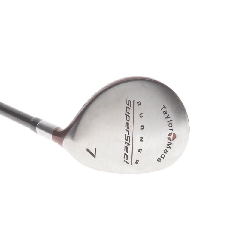 TaylorMade Burner Supersteel Graphite Mens Right Hand Fairway 7 Wood 21* Regular - TaylorMade 80