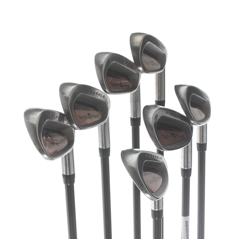 TaylorMade Firesole Graphite Mens Right Hand Irons 4-PW Standard Regular - TaylorMade 80