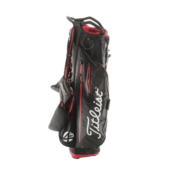 Titleist Stadry Stand Bag - Black/Red