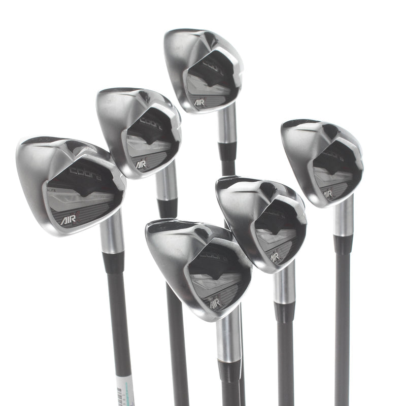 Cobra Air-X Graphite Mens Right Hand Irons 5-PW Senior - Cobra Ultralite 45