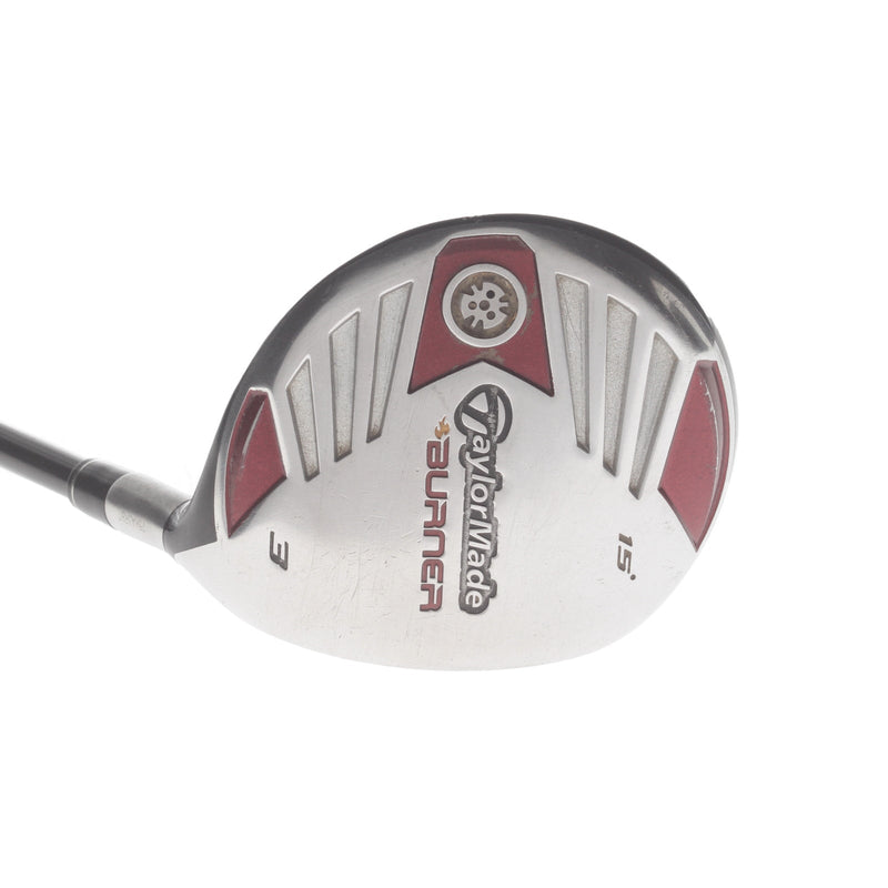 TaylorMade Burner Graphite Mens Right Hand Fairway 3 Wood 15* Regular - REAX 50g