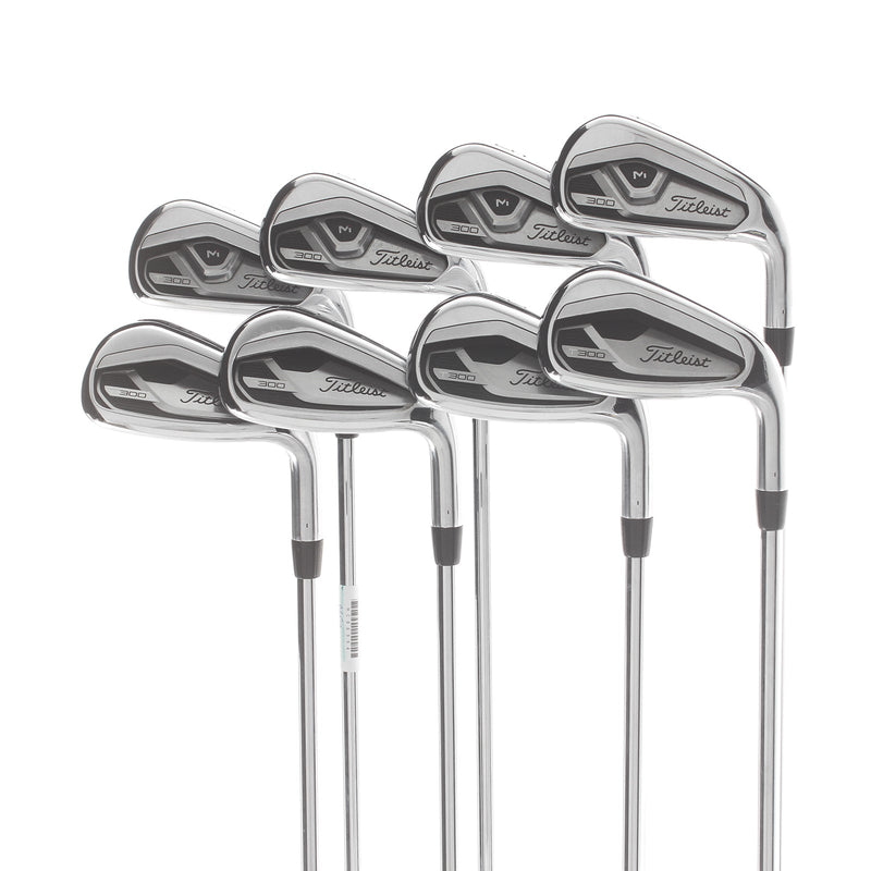 Titleist T300 Steel Mens Right Hand Irons 4-GW Regular - True Temper AMT Red