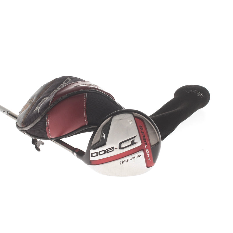 Wilson Staff D200 Graphite Mens Right Hand Fairway 3 Wood 15* Senior - UST Mamiya Elements Chrome 49