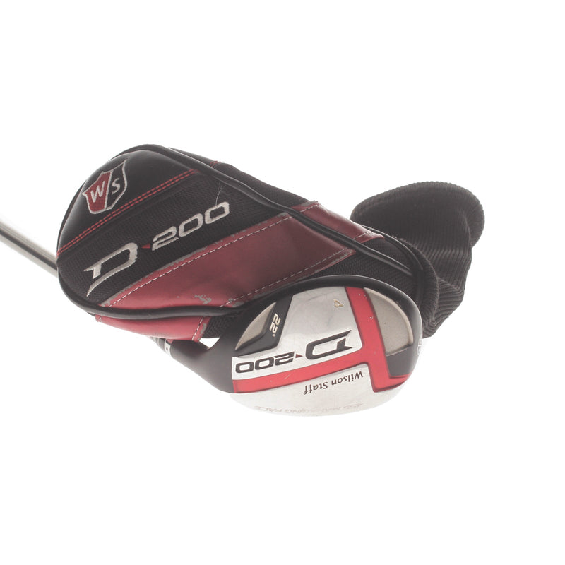 Wilson Staff D200 Graphite Mens Right Hand 4 Hybrid 22* Regular - UST Mamiya Elements Chrome 54