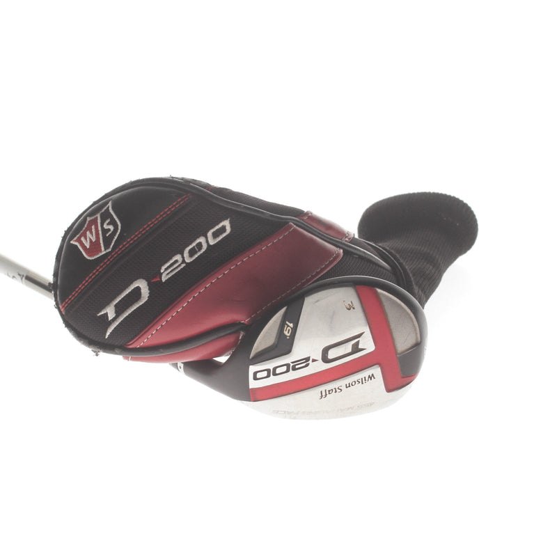 Wilson Staff D200 Graphite Mens Right Hand 3 Hybrid 19* Regular - UST Mamiya Elements Chrome 54