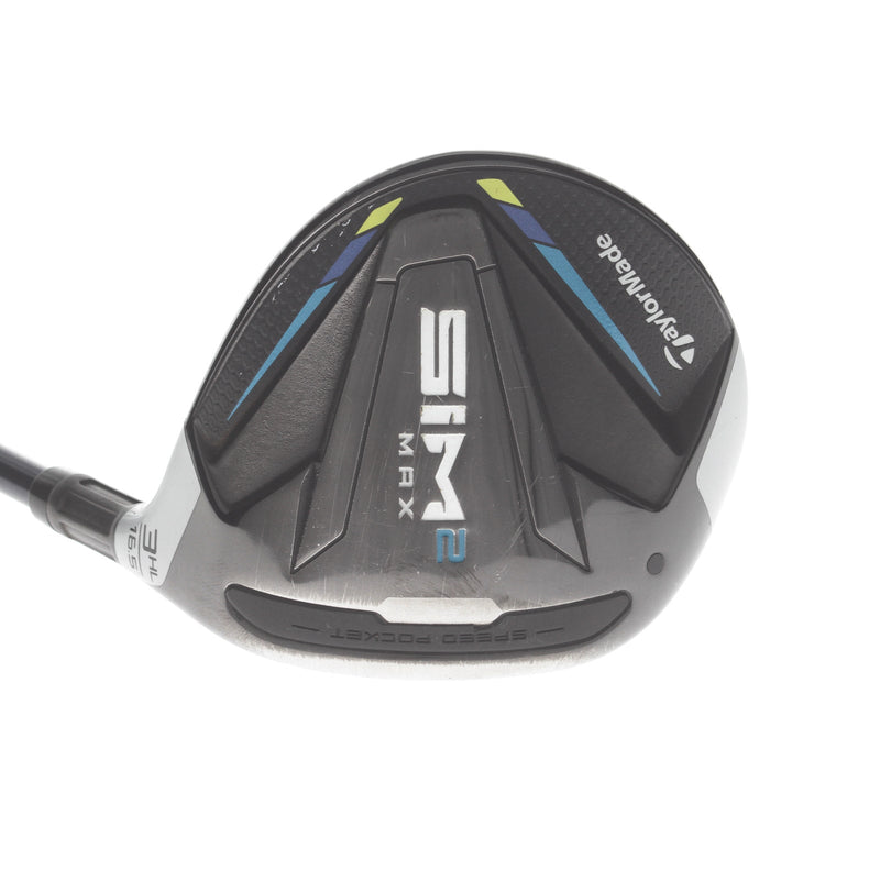 TaylorMade Sim 2 Max Graphite Mens Right Hand Fairway 3 wood HL 16.5* Regular - Ventus Blue 5-R