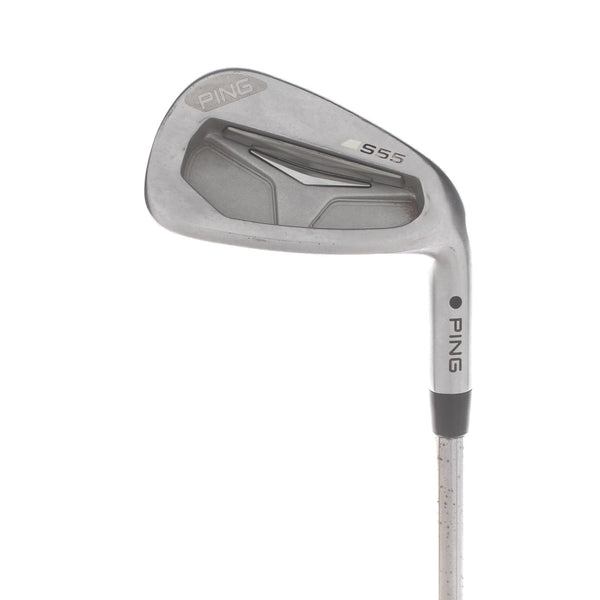 Ping S55 Steel Mens Right Hand 9 Iron Black Dot 41* Stiff - Ping CFS S
