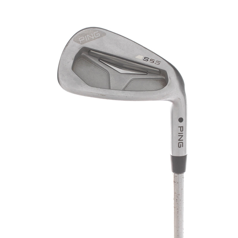 Ping S55 Steel Mens Right Hand 9 Iron Black Dot 41* Stiff - Ping CFS S