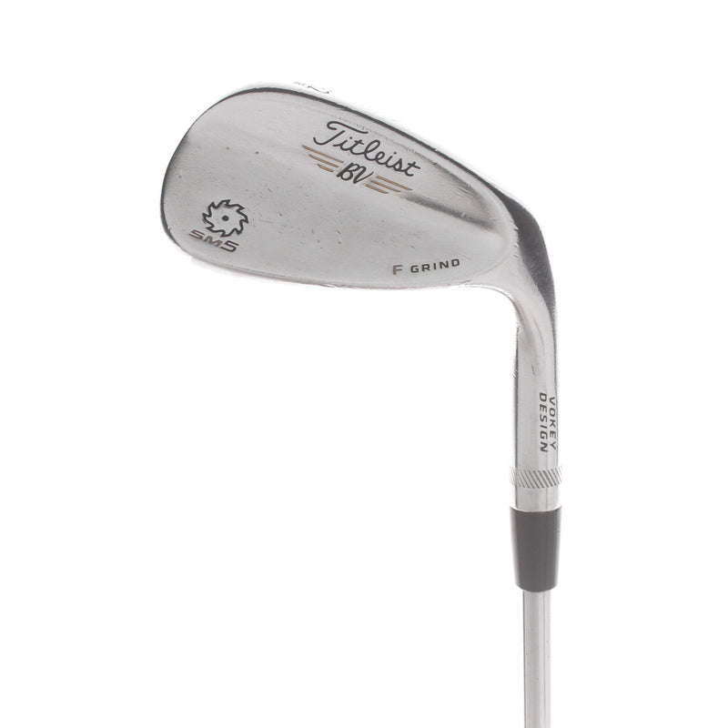 Titleist Vokey Design SM5 Steel Mens Right Hand Gap Wedge 52* 8 Bounce F Grind Wedge - Vokey Design