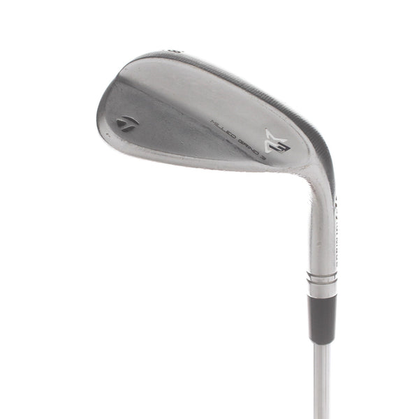 TaylorMade Milled Grind 3 Steel Mens Right Hand Lob Wedge 58* 11 Bounce SB Grind Stiff - Dynamic Gold S200