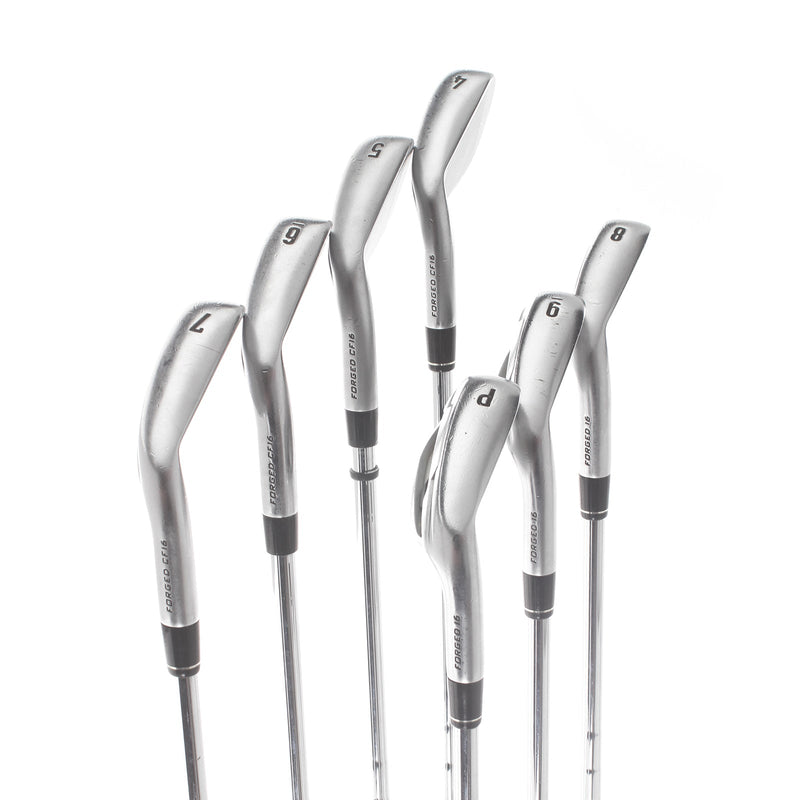 Callaway Apex CF16 Steel Mens Right Hand Irons 4-PW Stiff - KBS Tour - V 90