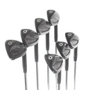 Ping G710 Steel Mens Right Hand Blue Dot Irons 4-PW 1* Upright Regular - Ping AWT 2.0