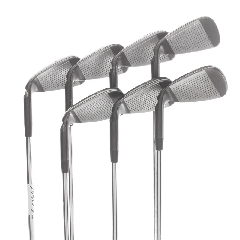 Ping G710 Steel Mens Right Hand Blue Dot Irons 4-PW 1* Upright Regular - Ping AWT 2.0