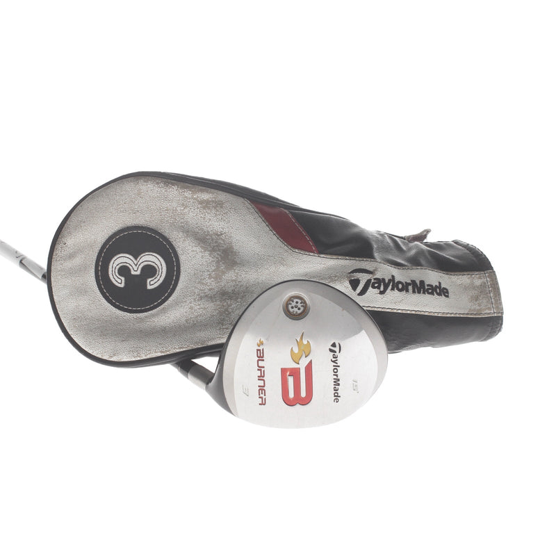 TaylorMade Burner Graphite Mens Right Hand Fairway 3 Wood 15* Regular - REAX 49