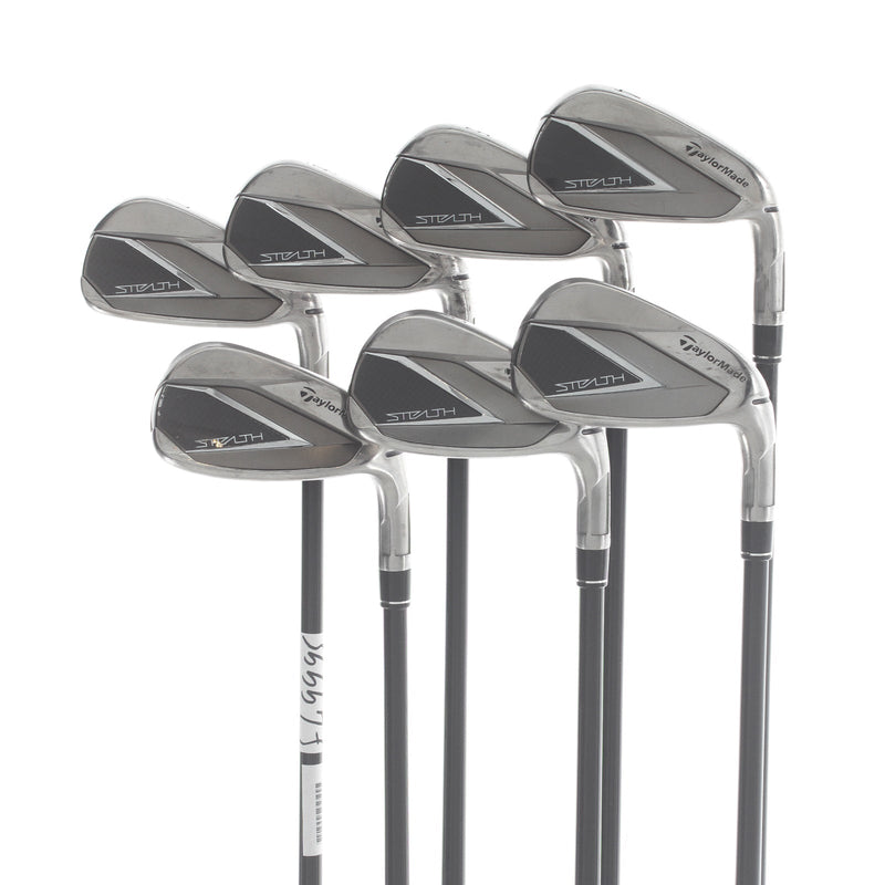 TaylorMade Stealth Graphite Mens Right Hand Irons 4-PW Senior - Fujikura Airspeeder 50