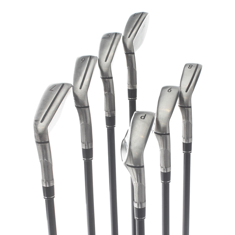 TaylorMade Stealth Graphite Mens Right Hand Irons 4-PW Senior - Fujikura Airspeeder 50