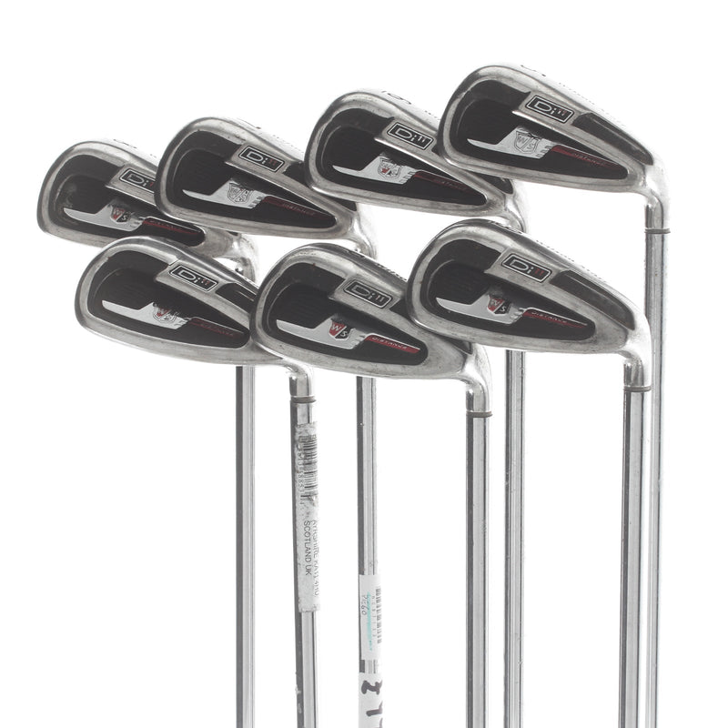 Wilson Di11 Steel Mens Right Hand Irons 5-SW Uniflex - SL95