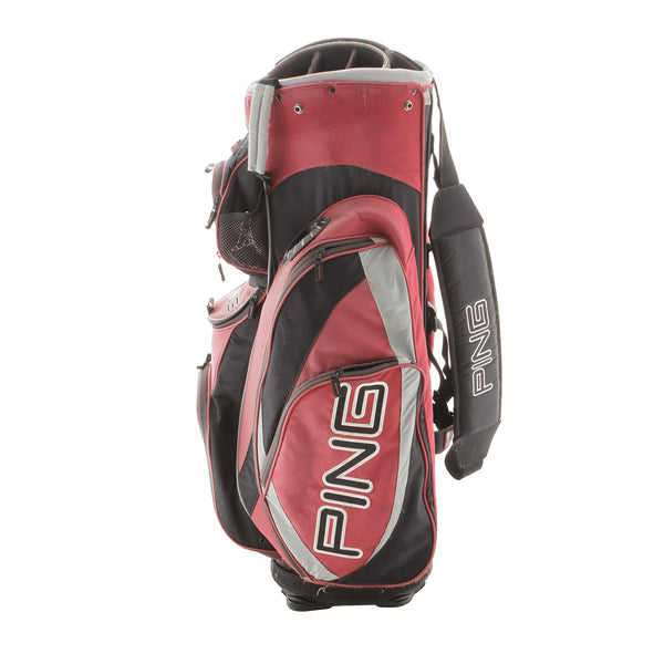 Ping Cart Bag - Black/Red