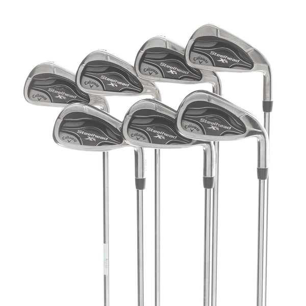 Callaway Steelhead XR Steel Mens Right Hand Irons 4-PW Stiff - True Temper XP 105 ST15 S300