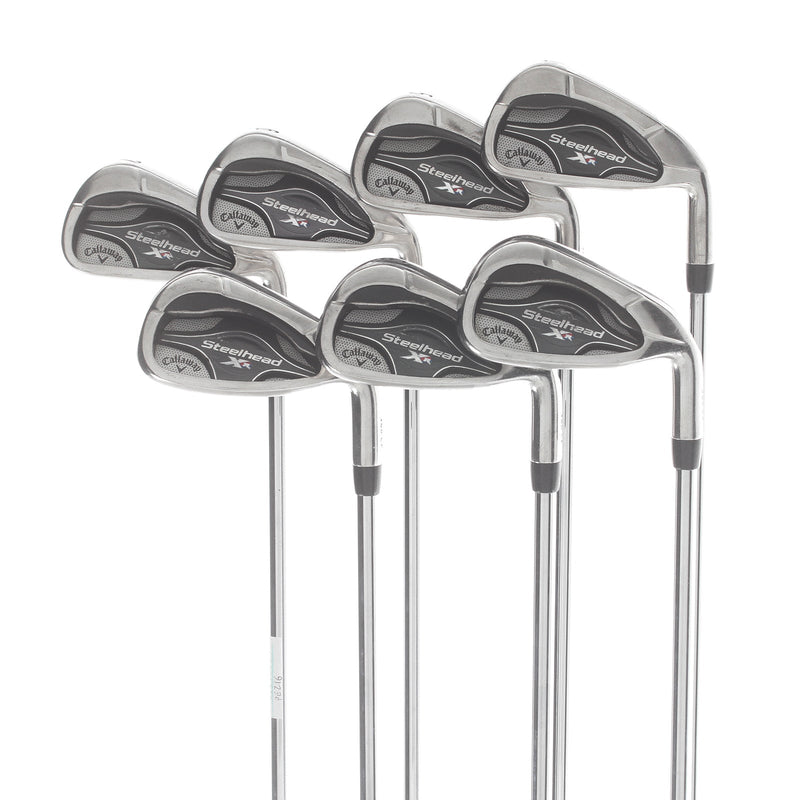 Callaway Steelhead XR Steel Mens Right Hand Irons 4-PW Stiff - True Temper XP 105 ST15 S300