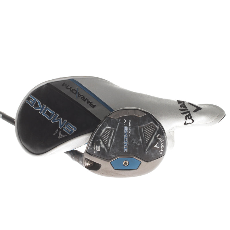 Callaway Paradym Ai Smoke Max D Graphite Mens Right Hand Fairway 3 Wood 15* Regular - Tensei 1K Series Blue 65