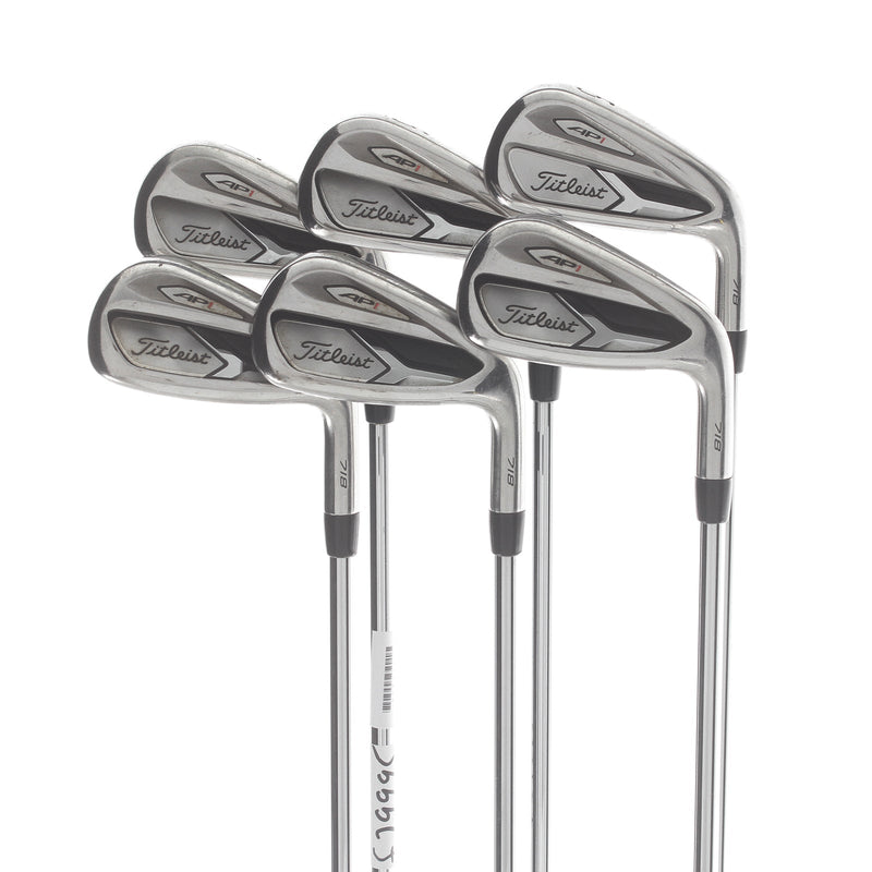 Titleist AP1 718 Steel Mens Right Hand Irons 5-PW Regular - AMT Red R300