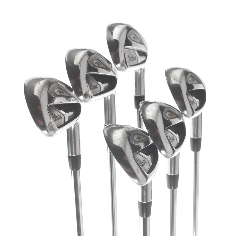 Titleist AP1 718 Steel Mens Right Hand Irons 5-PW Regular - AMT Red R300