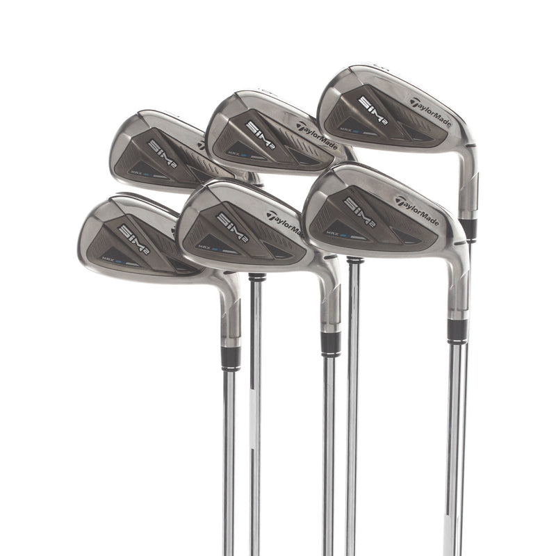 TaylorMade Sim2 Max Steel Mens Right Hand Irons 5-PW Standard Stiff - KBS Max MT 85
