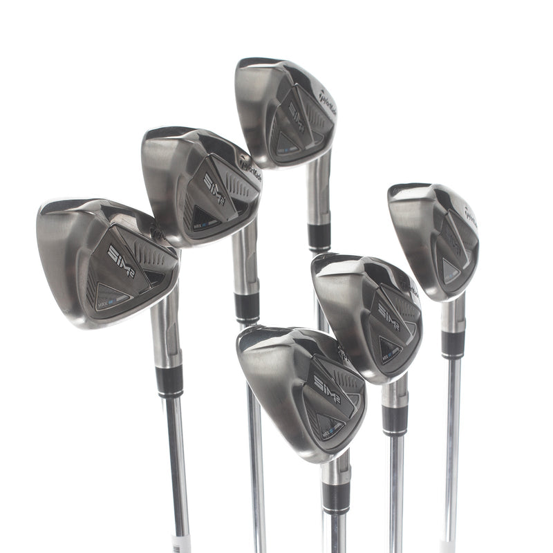 TaylorMade Sim2 Max Steel Mens Right Hand Irons 5-PW Standard Stiff - KBS Max MT 85