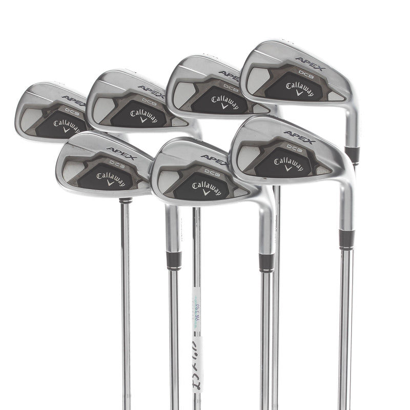 Callaway Apex DCB Steel Mens Right Hand Irons 5-AW Standard Regular - NSPro 850GH