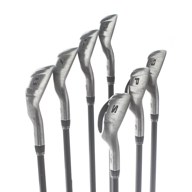 Cobra S2 Max Graphite Mens Right Hand Irons 5-SW Standard Regular - Aldila DVS HL 60g