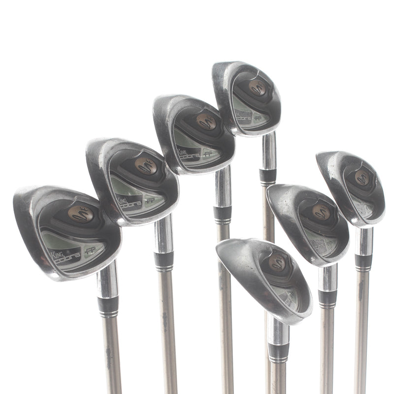 Cobra King FP Graphite Mens Right Hand Irons 5-SW Lite - Aldila NV HL 65