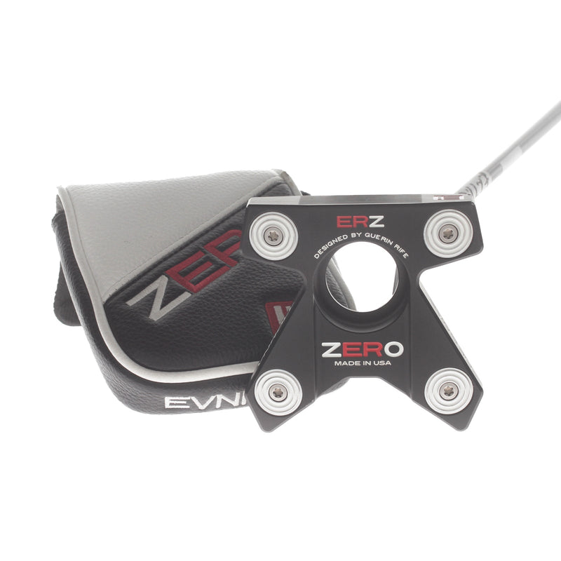 Evnroll ERZ Zero Mens Right Hand Putter 34" Mallet Stiff Evnroll - Evnroll Gravity Grip