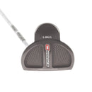 Odyssey O Works 2-Ball Mens Right Hand Putter 34" Mallet - Super Stroke Flatso 3.0