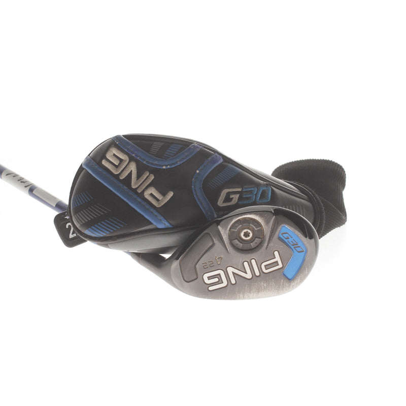 Ping G30 Graphite Mens Right Hand 4 Hybrid 22* Regular - Ping TFC 419