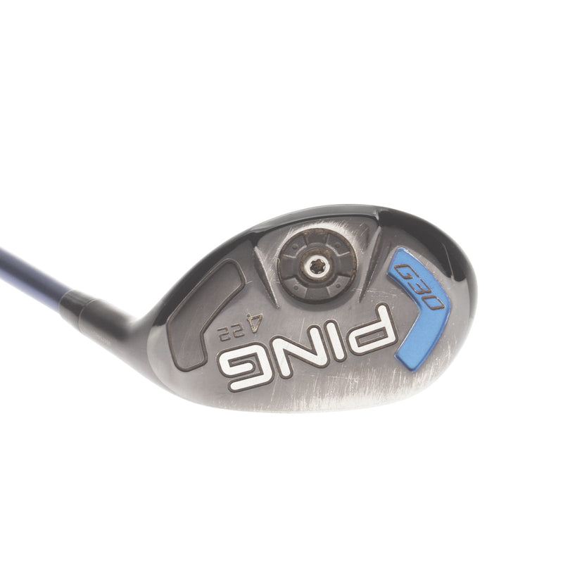 Ping G30 Graphite Mens Right Hand 4 Hybrid 22* Regular - Ping TFC 419