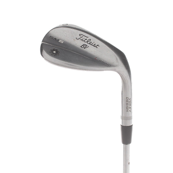 Titleist BV SM6 Steel Mens Right Hand Lob Wedge 60* 4 Bounce L Grind Wedge - BV SM6