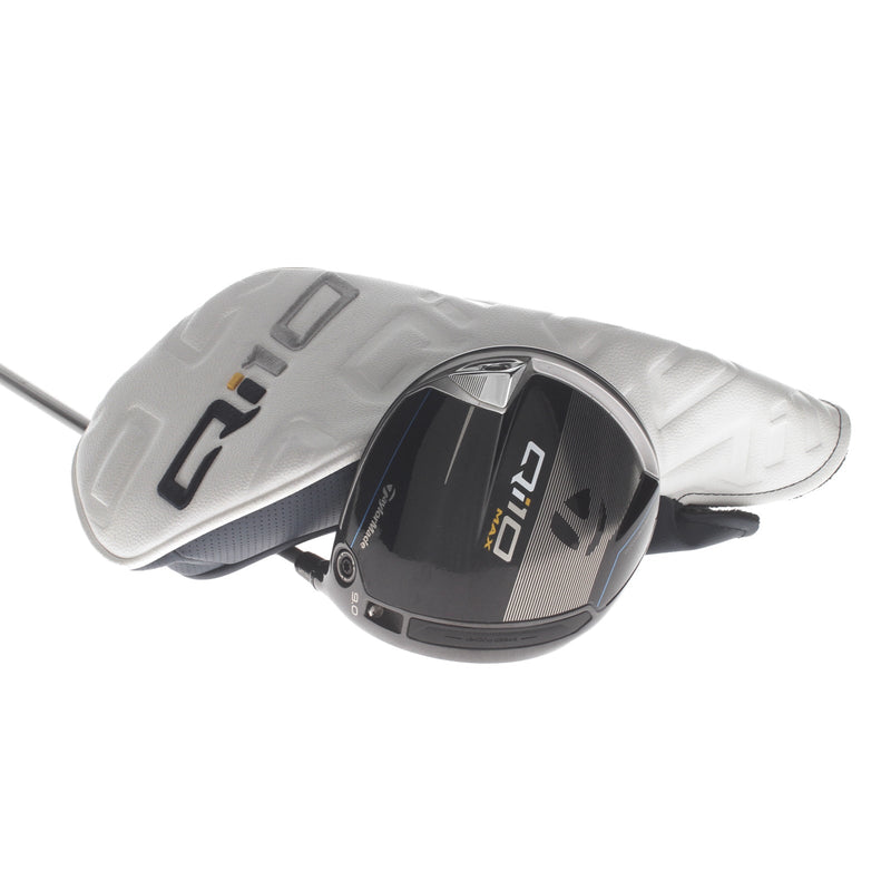 TaylorMade Qi10 Max Graphite Mens Right Hand Driver 9* Stiff - Fujikura Speeder NX 50-S