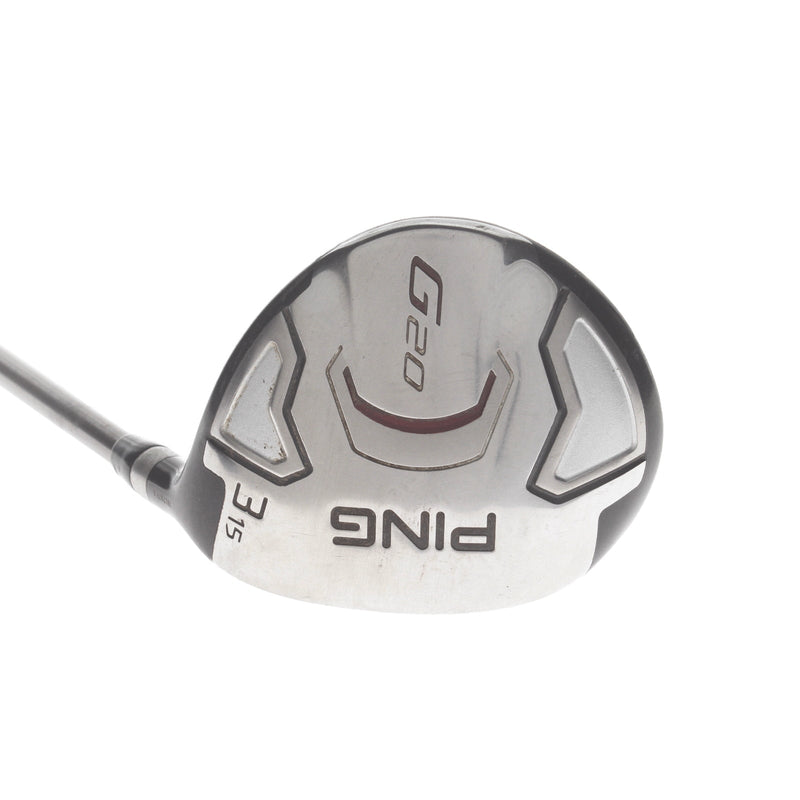 Ping G20 Graphite Mens Right Hand Fairway 3 Wood 15* Regular - Ping TFC 169F