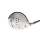 TaylorMade Burner Super Steel Graphite Mens Left Hand Fairway 3 Wood 15* Stiff - TaylorMade Bubble S-90