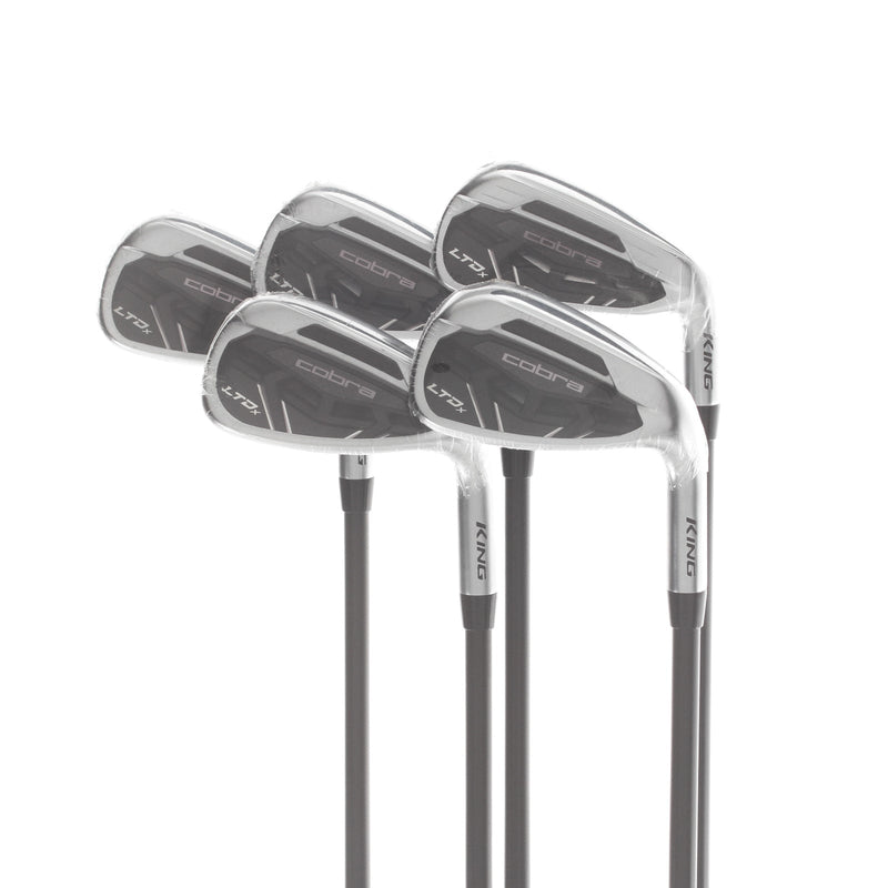 Cobra LTDx Graphite Ladies Right Hand Irons 7-GW Ladies - KBS PGI 55 L