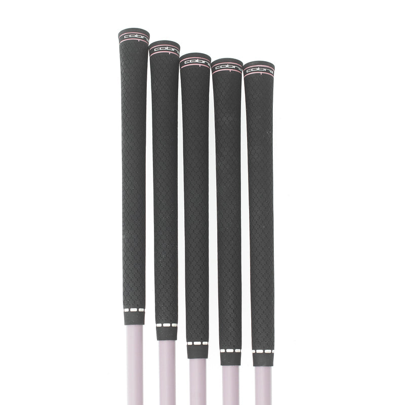 Cobra LTDx Graphite Ladies Right Hand Irons 7-GW Ladies - KBS PGI 55 L