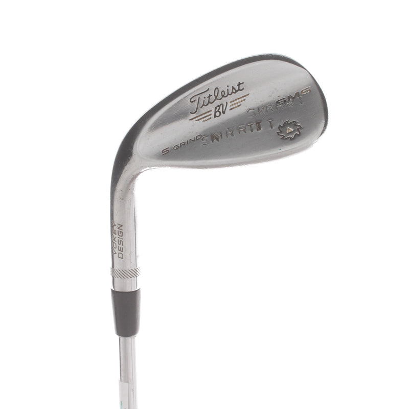 Titleist Vokey SM6 Steel Mens Left Hand Sand Wedge 56* 10 Bounce S Grind Wedge - BV Vokey