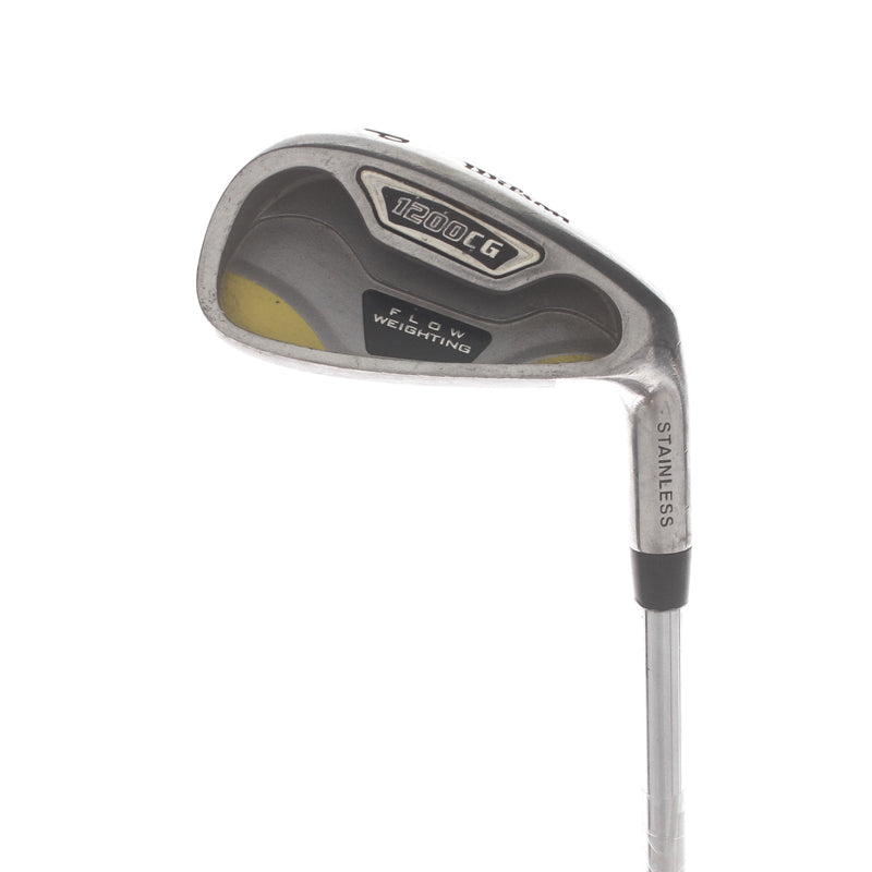 Wilson 1200CG Steel Mens Right Hand 6 Iron Regular - True Temper