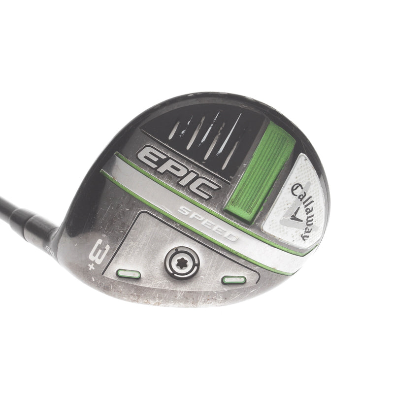 Callaway Epic Speed Graphite Mens Right Hand Fairway 3 Wood 13.5* Regular - HZRDUS Smoke Green iM10 60g